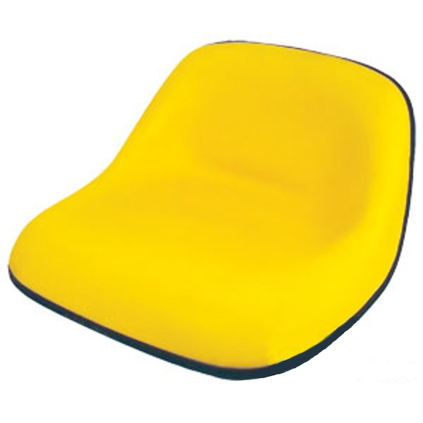 Aftermarket Yellow Seat Gator Fits John Deere Mower 18.5" x 19" x 10" x 3" LMS2002YL - main